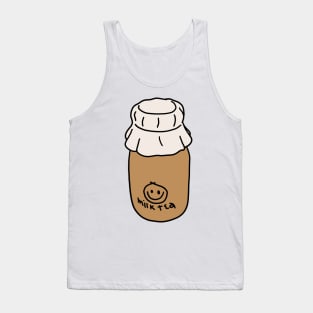 kawaii Milk tea Bottle Tank Top